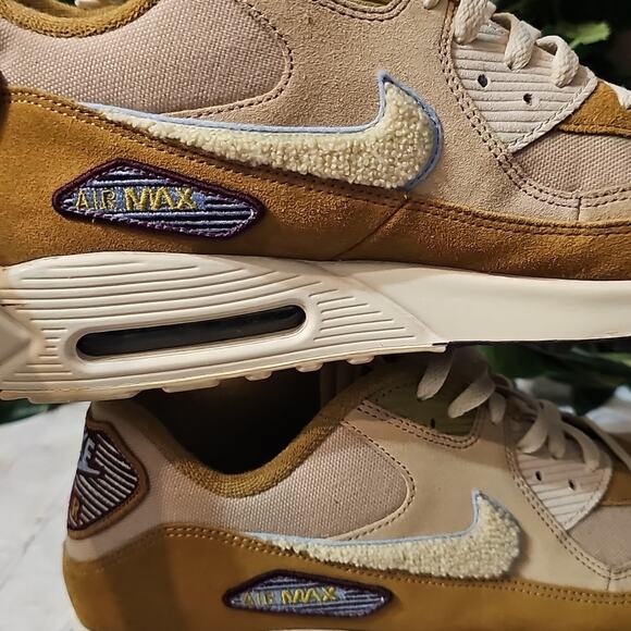 Nike Air Max 90 Varsity Pack Muted Bronze Tan And Brown Sneakers 13 main image 8